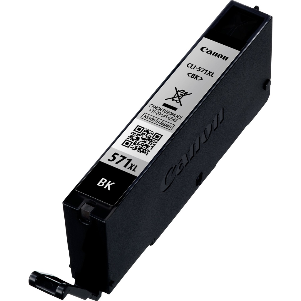 ORIGINAL Canon Cartuccia d'inchiostro nero CLI-571bk XL 0331C001 ~810 Seiten 11ml XL