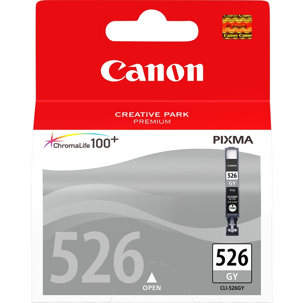 ORIGINAL Canon Cartuccia d'inchiostro Grigio CLI-526gy 4544B001 ~520 Seiten 9ml