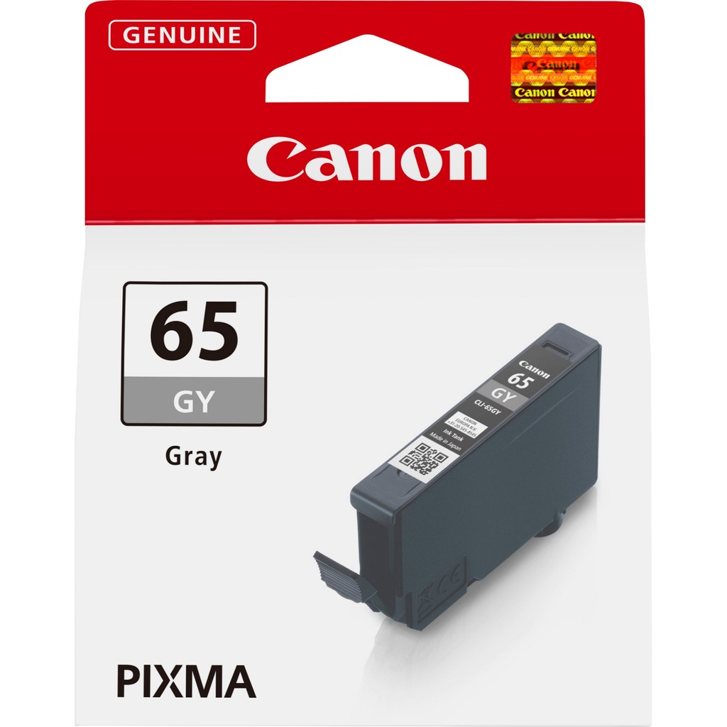 [4219C001] ORIGINAL Canon Cartuccia d'inchiostro Grigio CLI-65gy 4219C001 ~595 Seiten 12,6ml