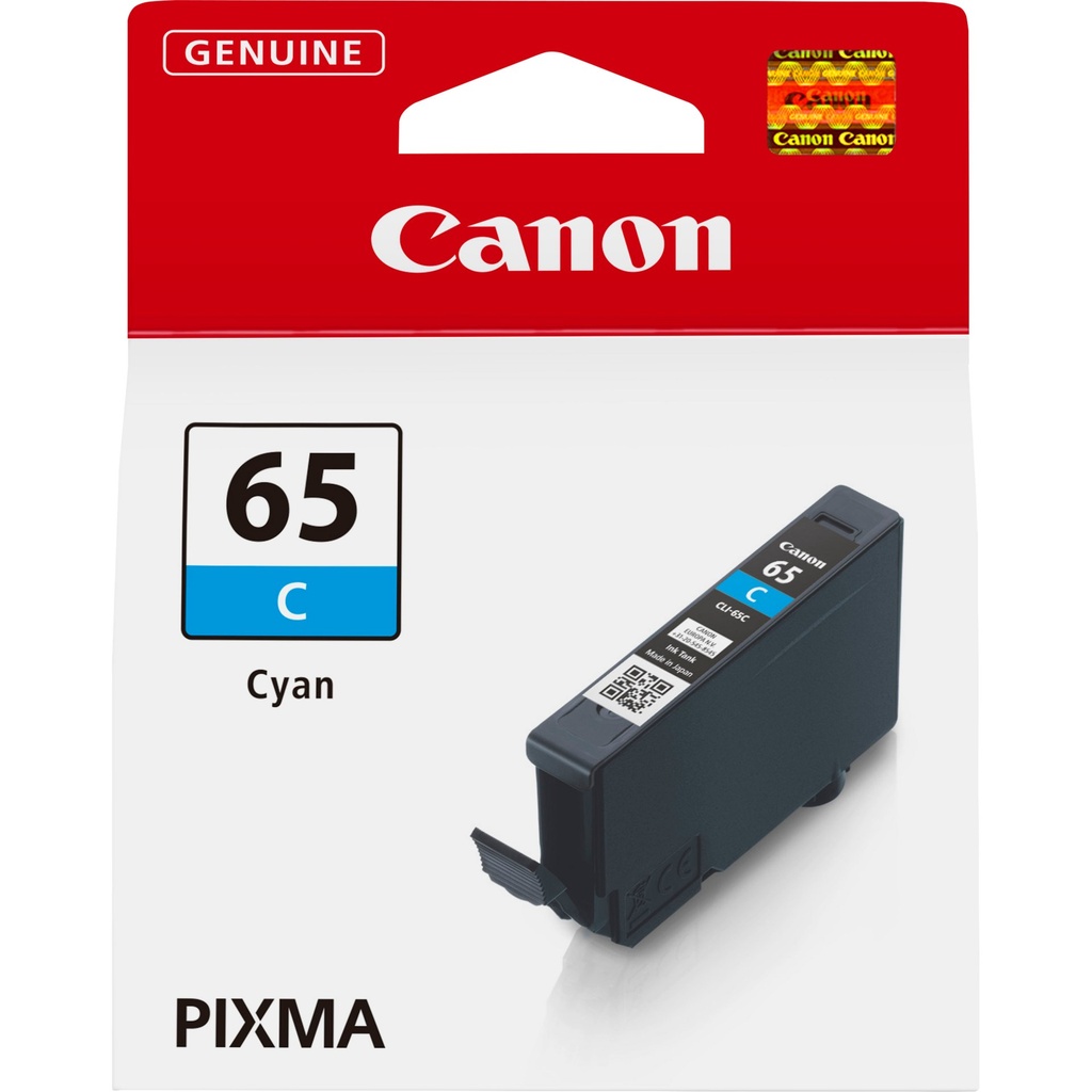 ORIGINAL Canon Cartuccia d'inchiostro ciano CLI-65c 4216C001 ~482 Seiten 12,6ml
