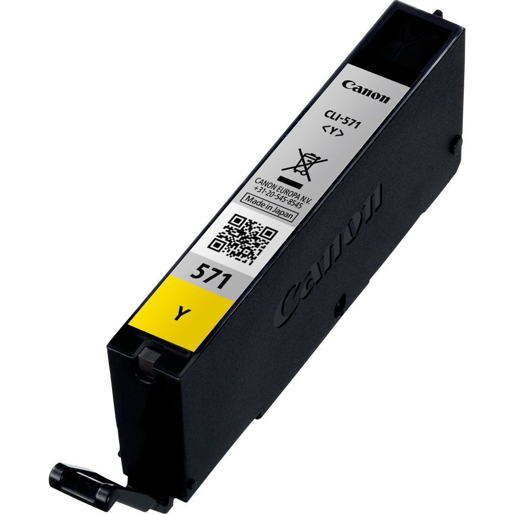 ORIGINAL Canon Cartuccia d'inchiostro giallo CLI-571y 0388C001 ~347 Seiten 6,5ml