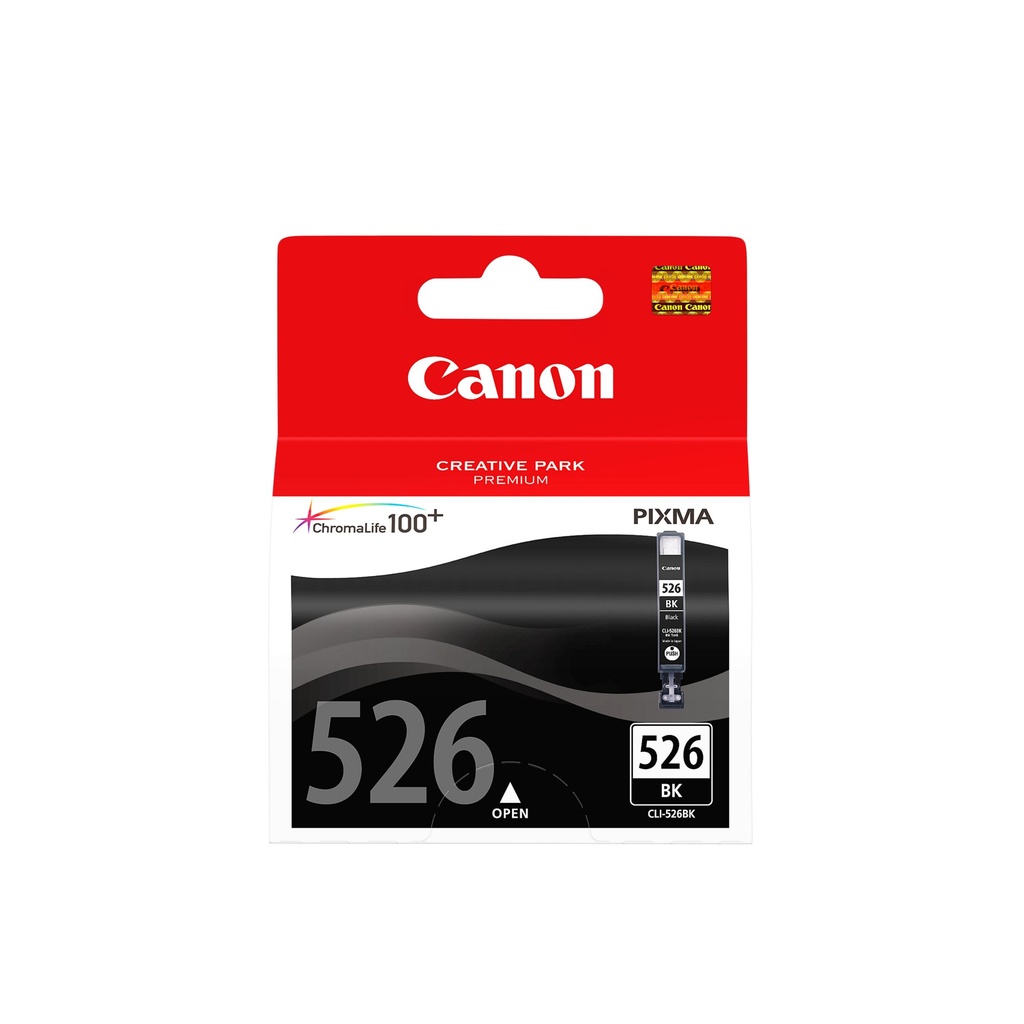 ORIGINAL Canon Cartuccia d'inchiostro nero CLI-526bk 4540B001 ~660 Seiten 9ml