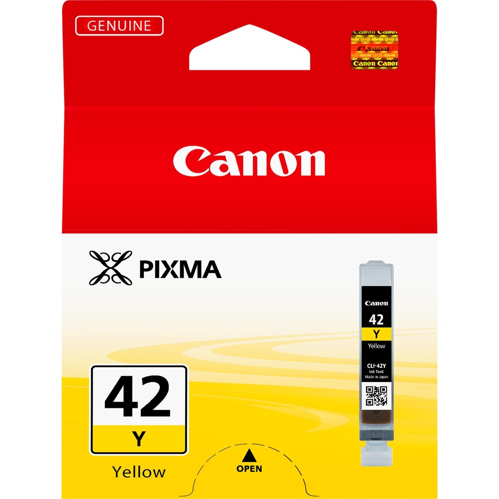 ORIGINAL Canon Cartuccia d'inchiostro giallo CLI-42y 6387B001 ~284 Seiten 13ml