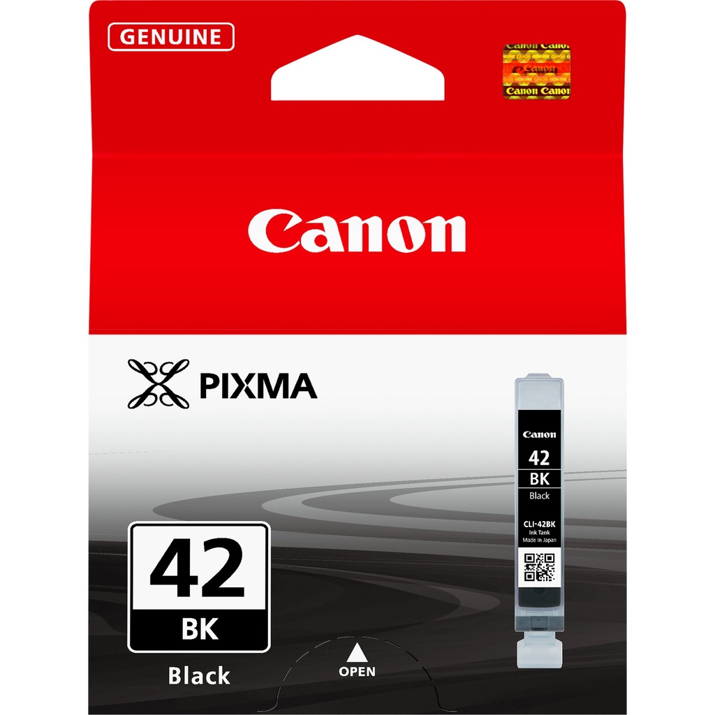 ORIGINAL Canon Cartuccia d'inchiostro nero CLI-42bk 6384B001 ~900 Seiten 13ml