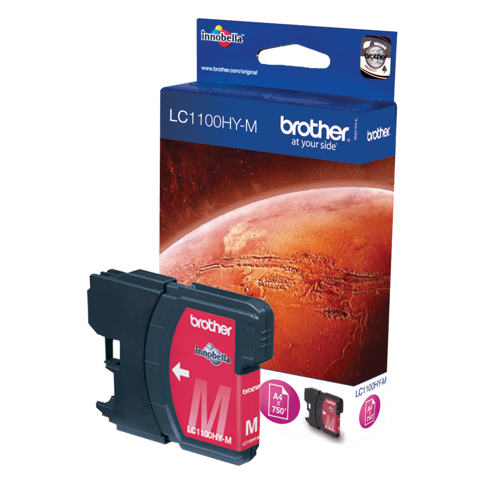 [LC1100HYM] Brother LC1100HYM cartuccia d'inchiostro 1 pz Originale Resa elevata (XL) Magenta