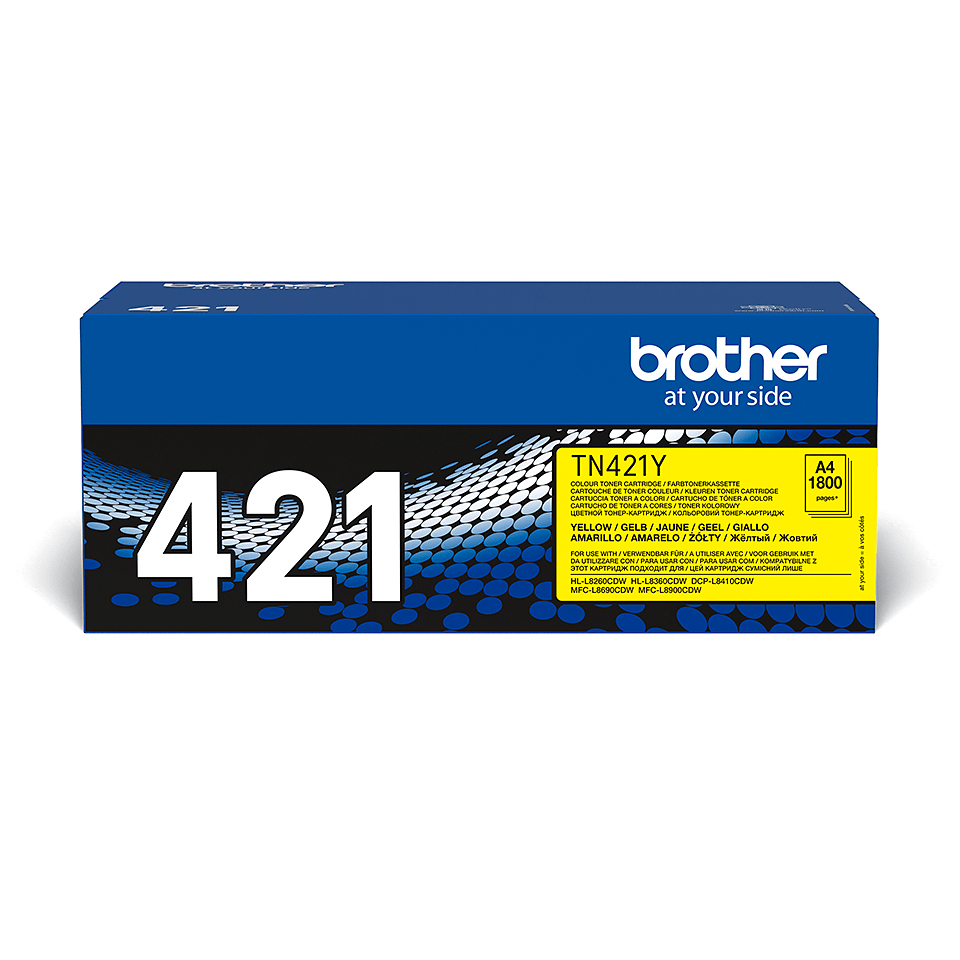 [TN421Y] Brother TN-421Y toner cartridge 1 pc(s) Original Yellow