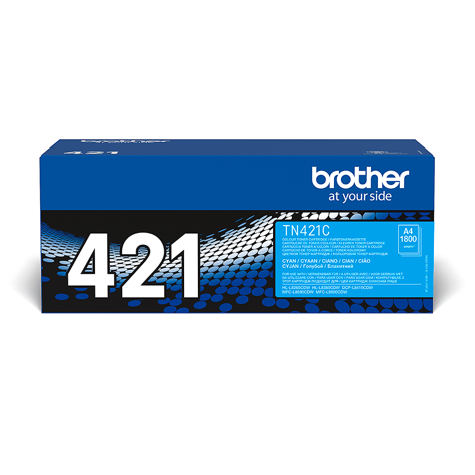 [TN421C] Brother TN-421C toner cartridge 1 pc(s) Original Cyan