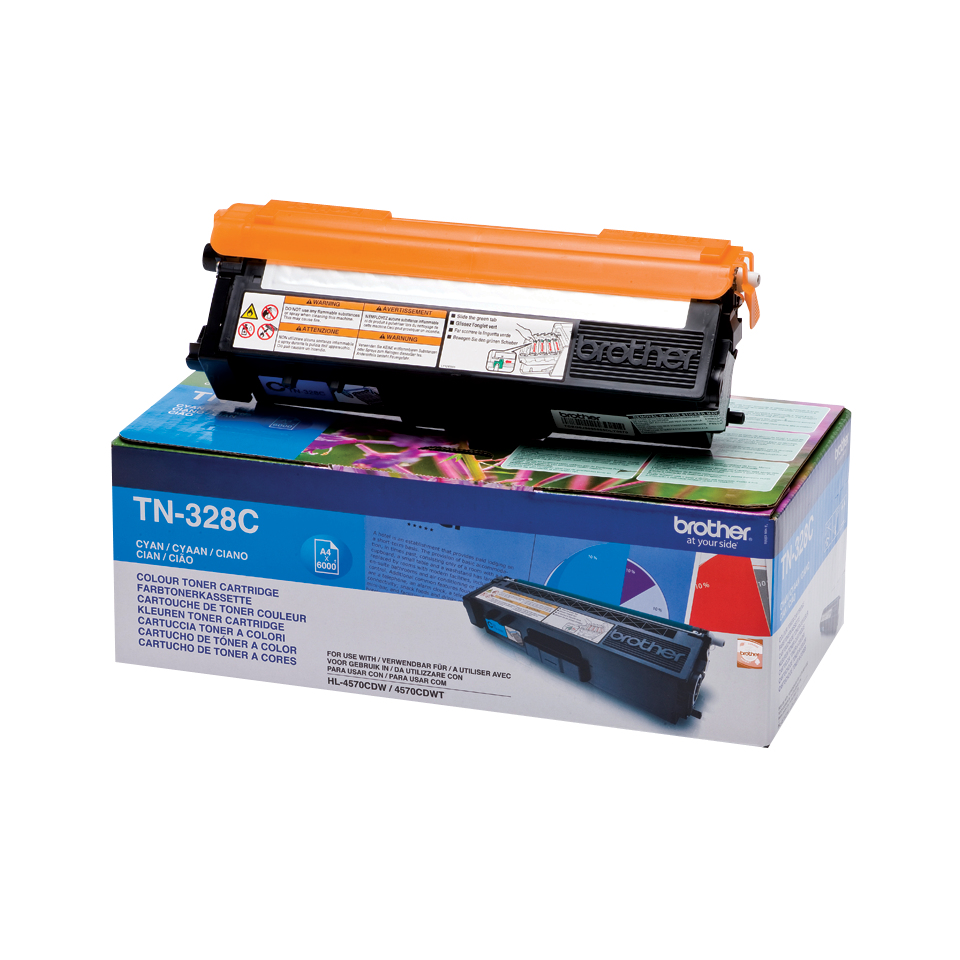 [TN328C] Brother TN-328C toner cartridge 1 pc(s) Original Cyan