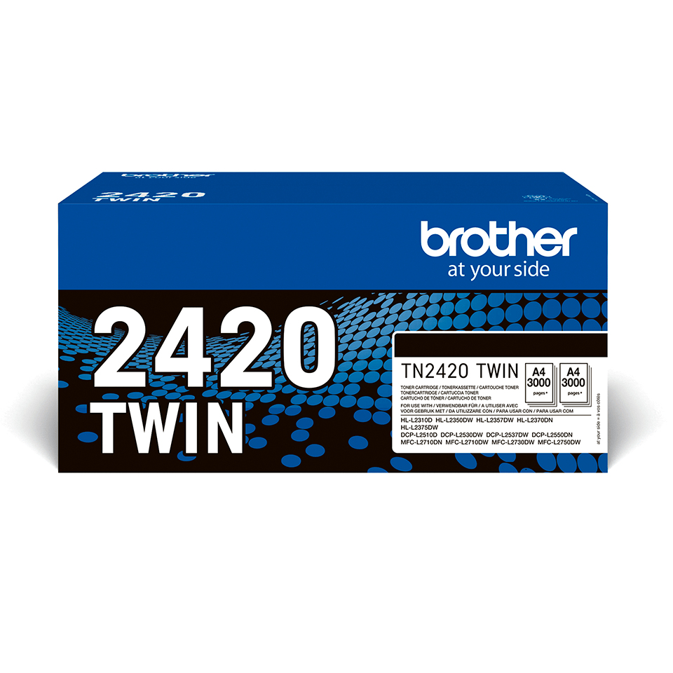 ORIGINAL Brother Multipack nero TN-2420 TWIN ~6000 Seiten