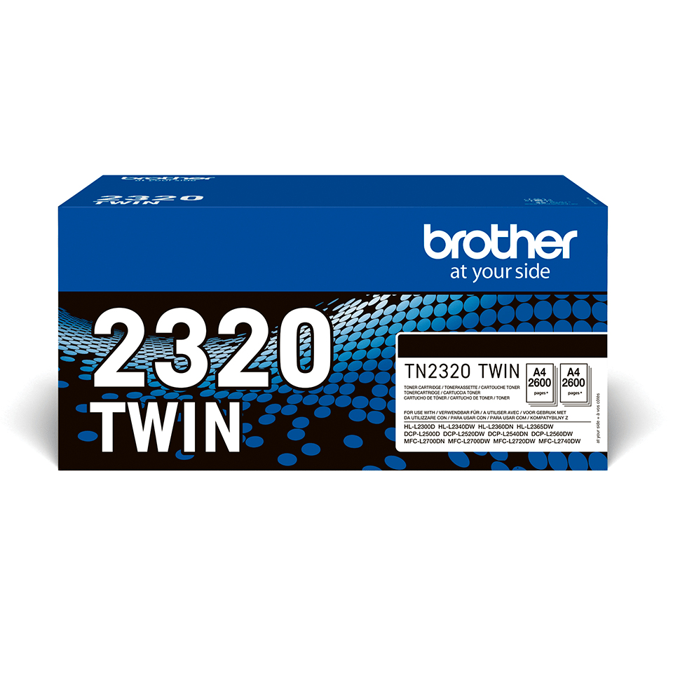 ORIGINAL Brother Multipack nero TN-2320 TWIN ~5200 Seiten 2600 pagine