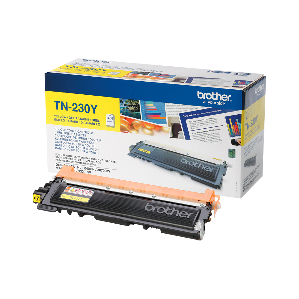 [TN230Y] ORIGINAL Brother toner giallo TN-230Y TN230y ~1400 Seiten