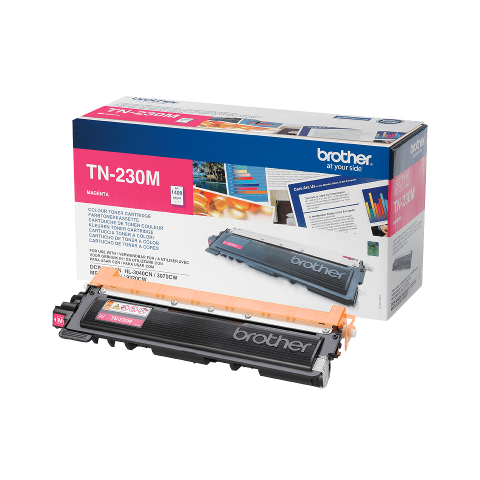 [TN230M] ORIGINAL Brother toner magenta TN-230M TN230m ~1400 Seiten