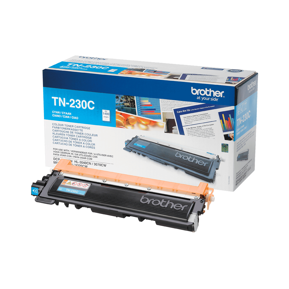 [TN230C] ORIGINAL Brother toner ciano TN-230C TN230c ~1400 Seiten