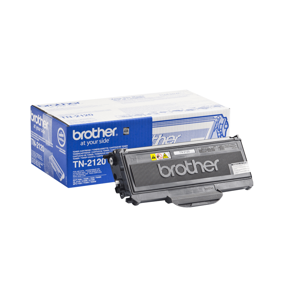 [TN2120] ORIGINAL Brother toner nero TN-2120 TN2120 ~2600 Seiten