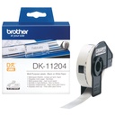 ORIGINAL Brother Etichette Nero su bianco DK-11204 etichette in carta multiuso, 17x54 mm bainco 400 et/ruolo
