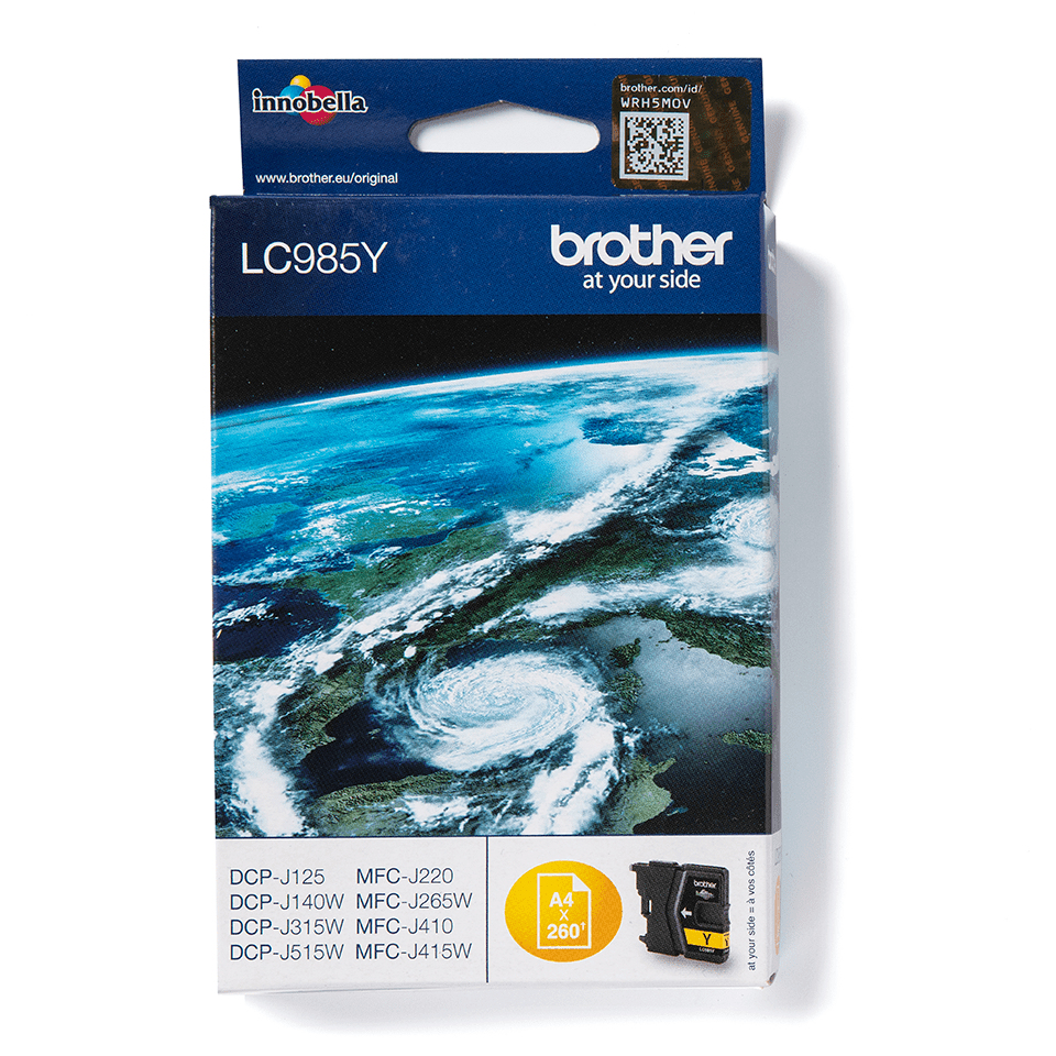ORIGINAL Brother Cartuccia d'inchiostro giallo LC985Y LC-985 ~260 Seiten