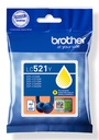 ORIGINAL Brother Cartuccia d'inchiostro giallo LC521Y LC-521Y ~500 Seiten