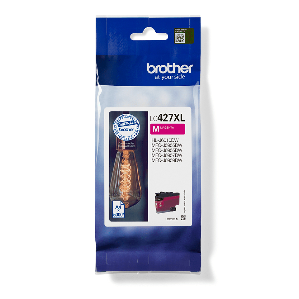 [LC427XLM] Brother LC427XLM cartuccia d'inchiostro 1 pz Originale Resa elevata (XL) Magenta
