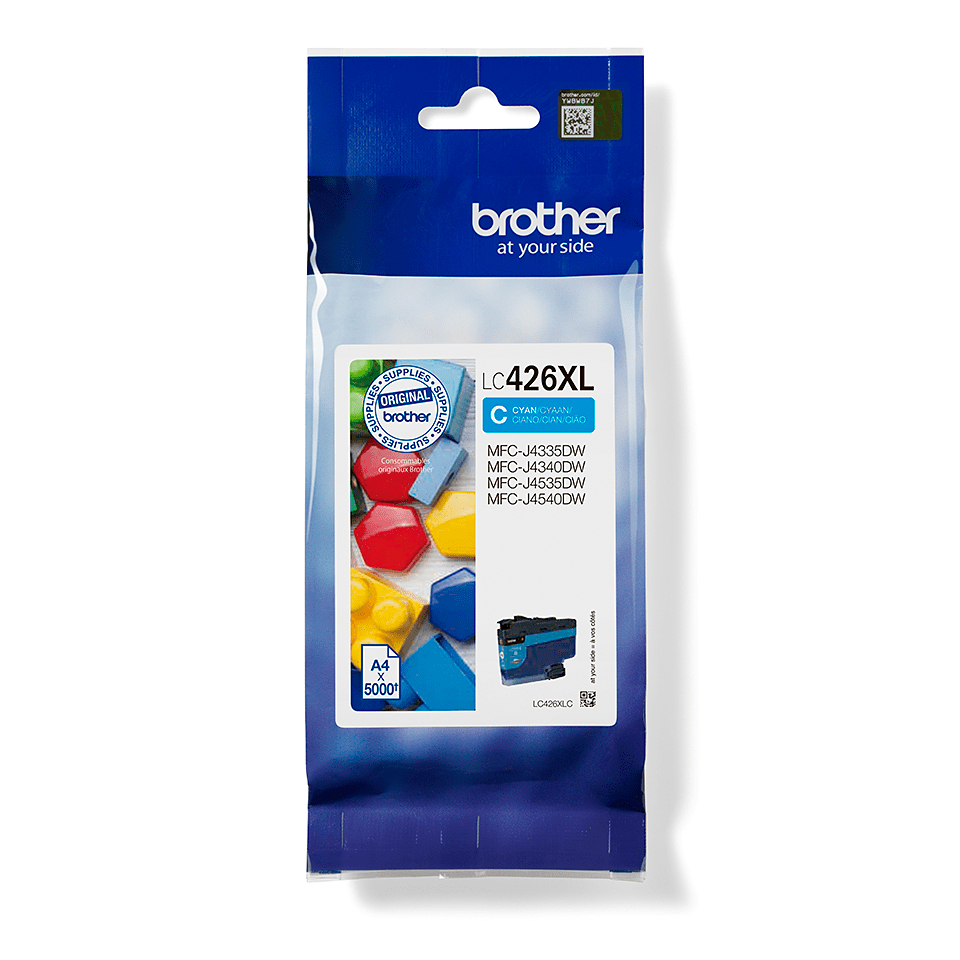 [LC426XLC] Brother LC-426XLC cartuccia d'inchiostro 1 pz Originale Resa elevata (XL) Ciano