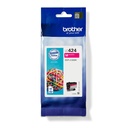 ORIGINAL Brother Cartuccia d'inchiostro magenta LC424M LC-424M ~750 Seiten