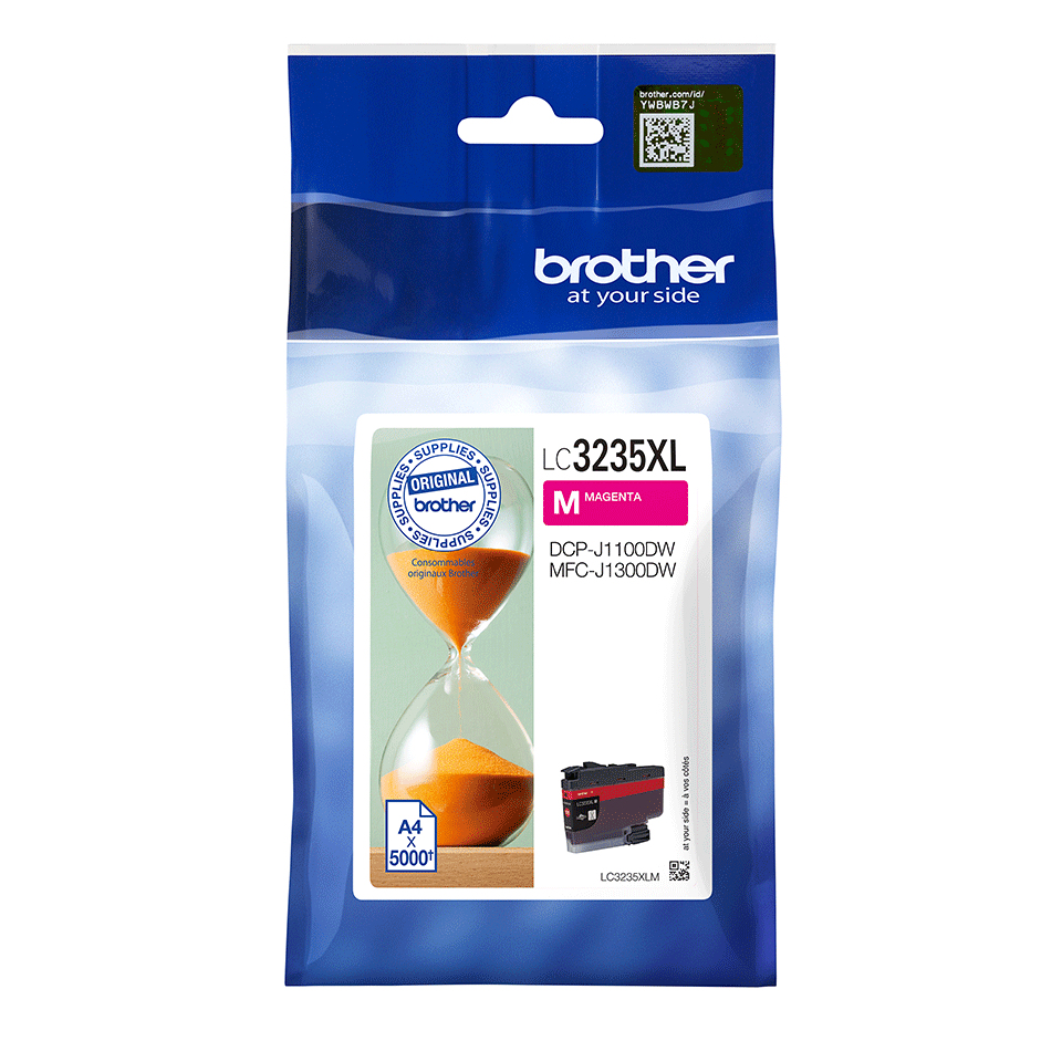 [LC3235XLM] ORIGINAL Brother Cartuccia d'inchiostro magenta LC3235XLM LC-3235XLM ~5000 Seiten