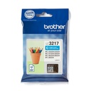 ORIGINAL Brother Cartuccia d'inchiostro ciano LC3217C LC-3217 ~550 Seiten