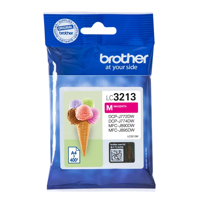 [LC3213M] ORIGINAL Brother Cartuccia d'inchiostro magenta LC3213M LC-3213 ~400 Seiten