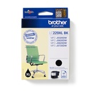 ORIGINAL Brother Cartuccia d'inchiostro nero LC229XLBK LC-229XL ~2400 Seiten
