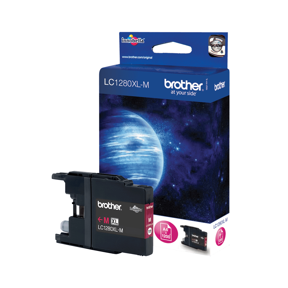 [LC1280XLM] Brother LC1280XLM cartuccia d'inchiostro 1 pz Originale Resa elevata (XL) Magenta