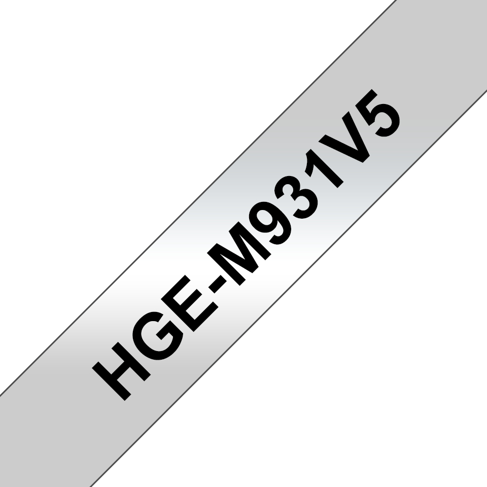 ORIGINAL Brother Nastro Nero su argento HGe-M951V5 HGE-M951V5