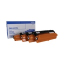 ORIGINAL Brother Tamburo nero / ciano / magenta / giallo DR-241CL ~15000 Seiten Kit tamburo, bk/c/m/y