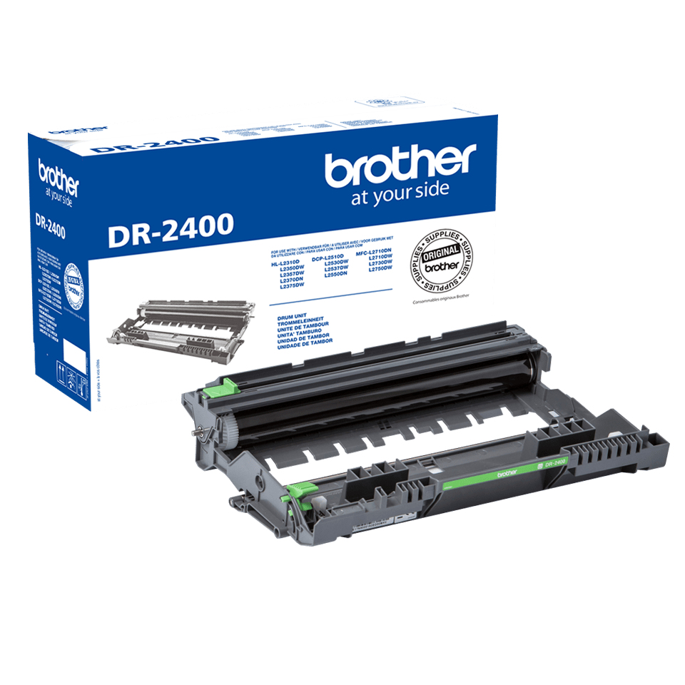 [DR2400] ORIGINAL Brother Tamburo nero DR-2400 2400 ~12000 Seiten