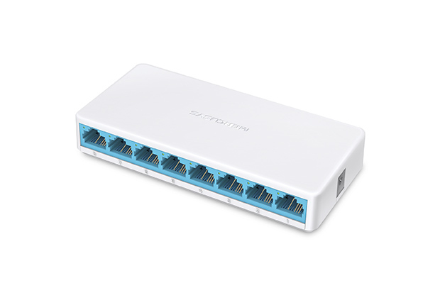 [MS108] Mercusys MS108 switch di rete Non gestito Fast Ethernet (10/100) Bianco