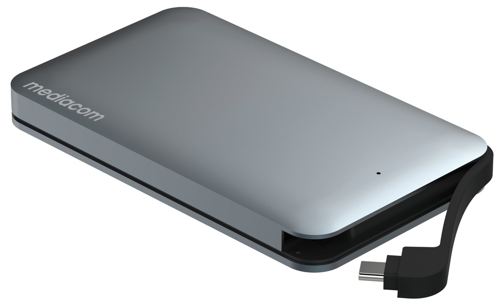 [MD-S404] Mediacom MD-S404 contenitore di unità di archiviazione Custodia per Disco Rigido (HDD) Alluminio 2.5"