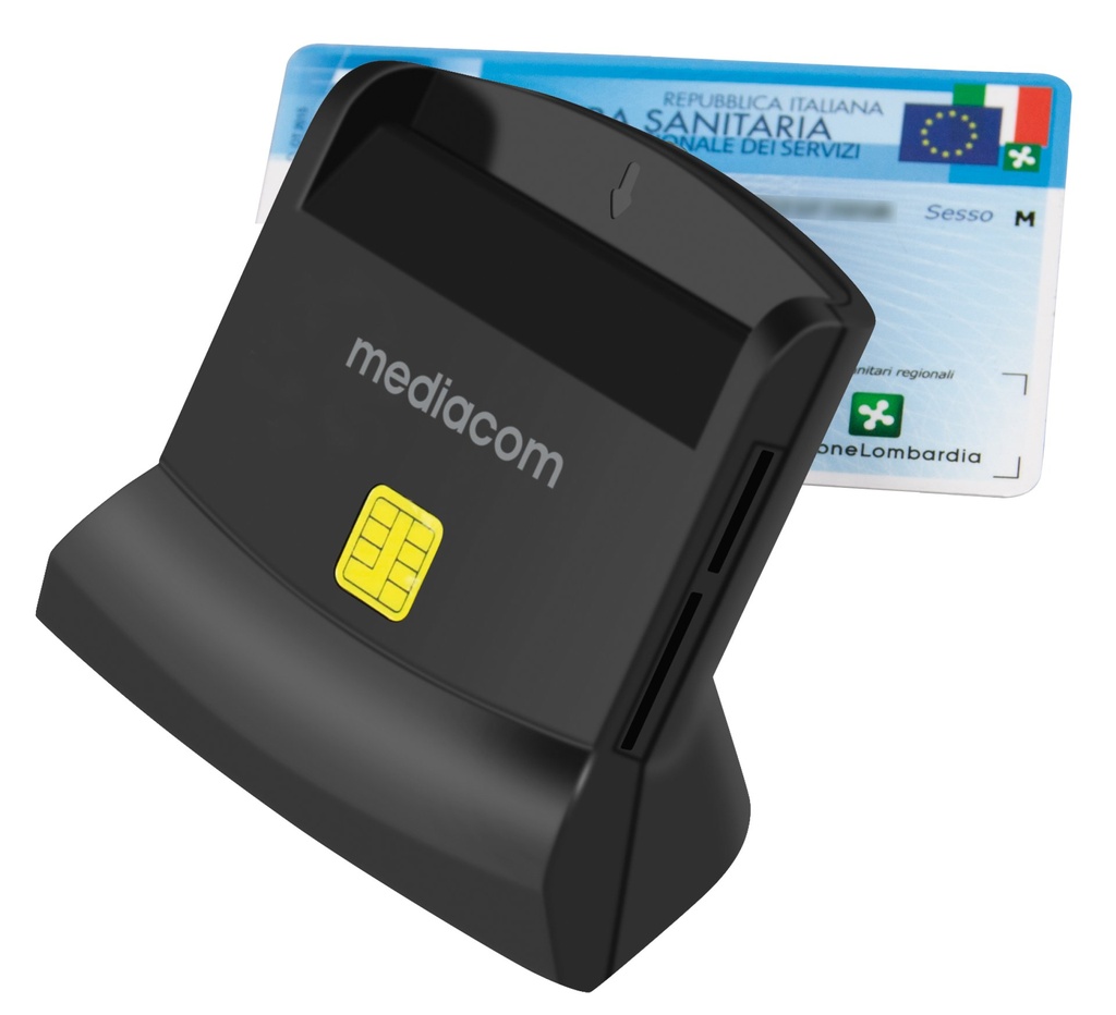 [MD-S401] Mediacom MD-S401 lettore di card readers Interno USB 2.0 Nero