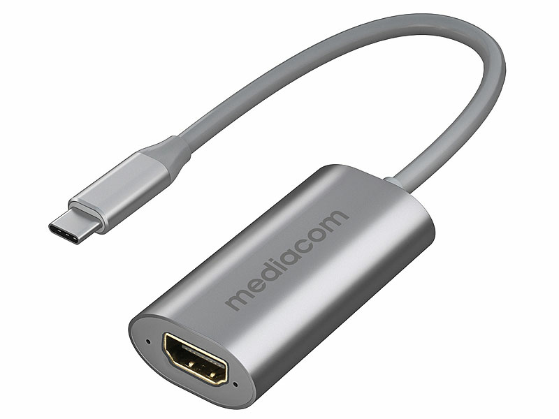 [MD-C306] Mediacom MD-C306 hub di interfaccia USB tipo-C Alluminio