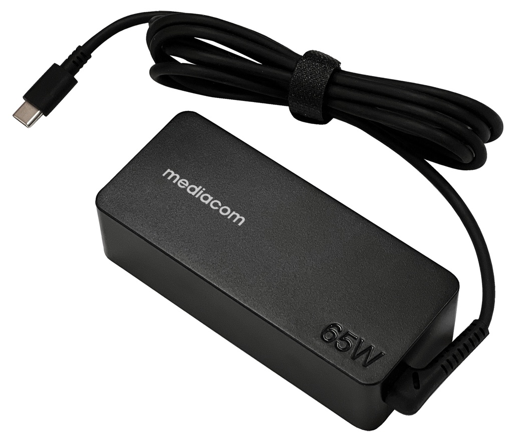 Mediacom MD-A180 adattatore e invertitore Interno 65 W Nero