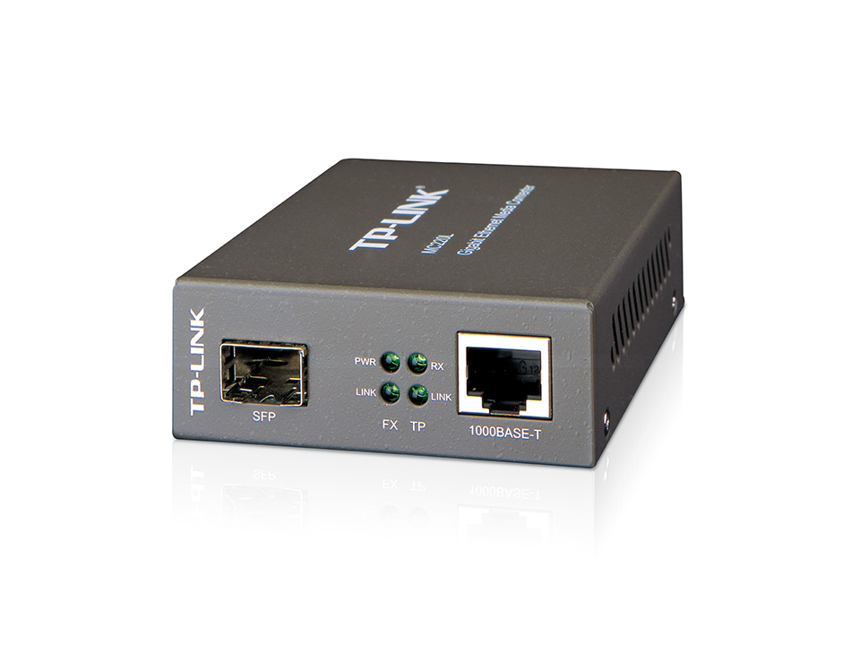 [MC220L] TP-Link Media Converter Gigabit Ethernet (LC,multi/single-mode)