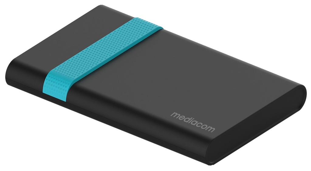 [M-HDSB3PB] Mediacom M-HDSB3PB contenitore di unità di archiviazione Custodia per Disco Rigido (HDD) Nero 2.5"