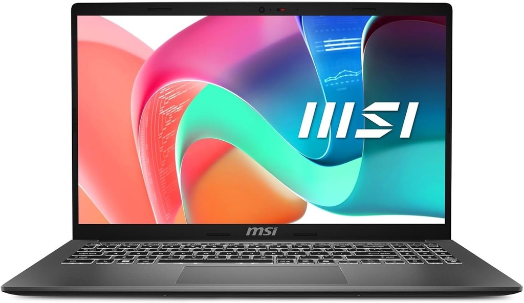 MSI Modern 15 F1MG-671XIT Intel Core 7 150U Computer portatile 39,6 cm (15.6") Full HD 16 GB DDR4-SDRAM 512 GB SSD Wi-Fi 6E (802.11ax) FreeDOS Grigio
