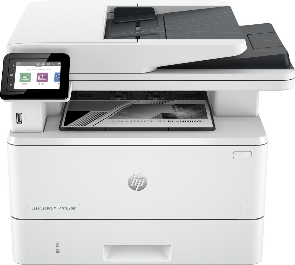 [2Z623F] HP LaserJet Pro MFP 4102fdn Printer Laser A4 1200 x 1200 DPI 40 ppm