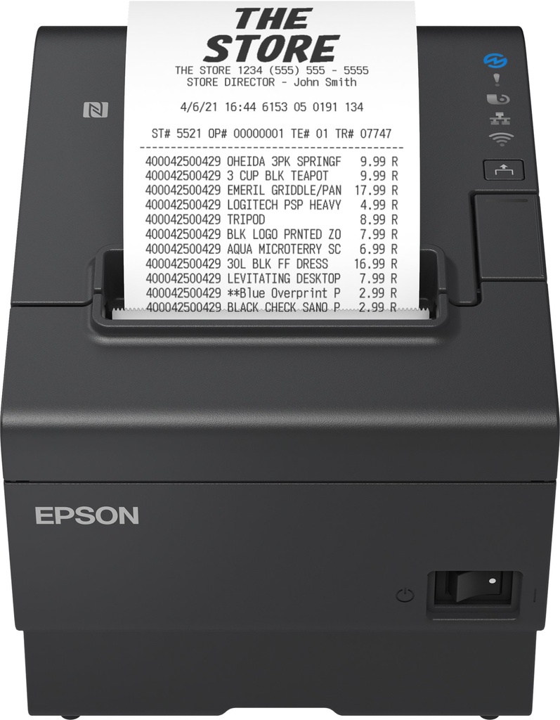 Epson TM-T88VII (112) 180 x 180 DPI Wired & Wireless Thermal POS printer