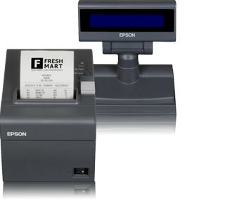 [C31CB75014JD] Epson FP-81II RT (014JD): Italy fiscal, PS, LCD std, ETH, 58mm, K23, EDG