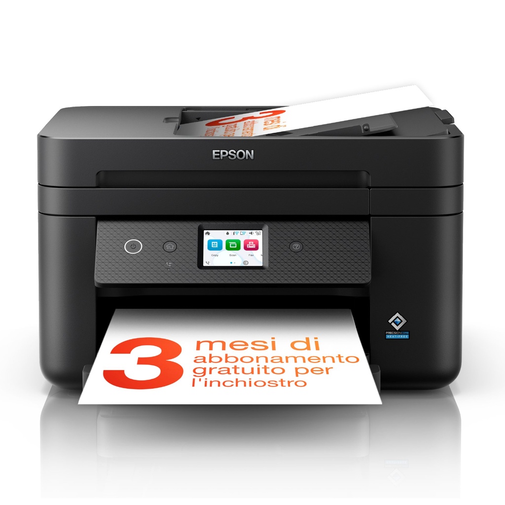 [C11CK60403] Epson WorkForce WF-2960DWF stampante multifunzione inkjet a cartucce