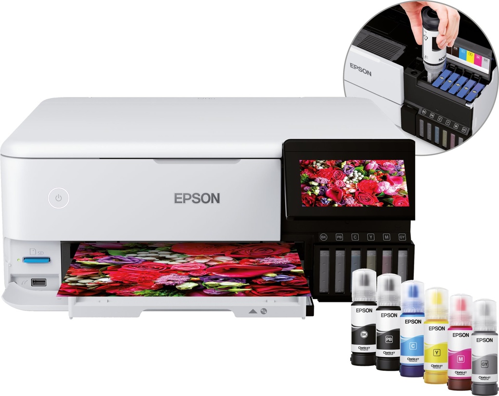 Epson EcoTank ET-8500 stampante fotografica multifunzione a serbatoio