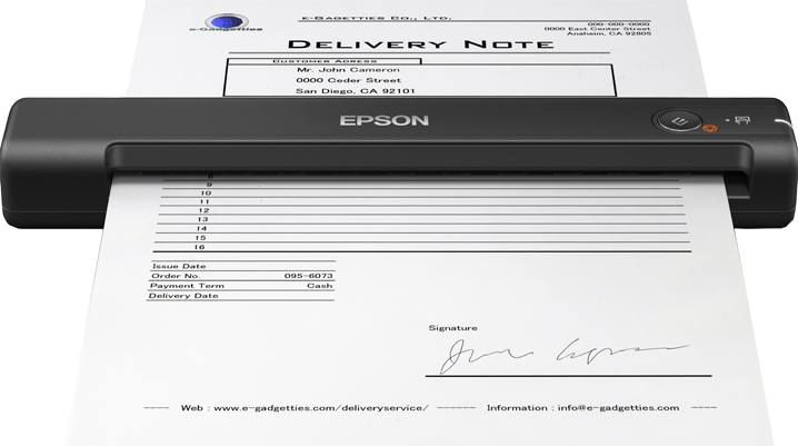 [B11B252401] Epson WorkForce ES-50 Handheld scanner 600 x 600 DPI A4 Black