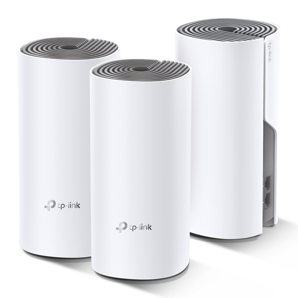[DECO E4(3-PACK)] TP-Link Deco E4 (3-pack) Dual-band (2.4 GHz/5 GHz) Wi-Fi 5 (802.11ac) Bianco, Grigio 2 Interno