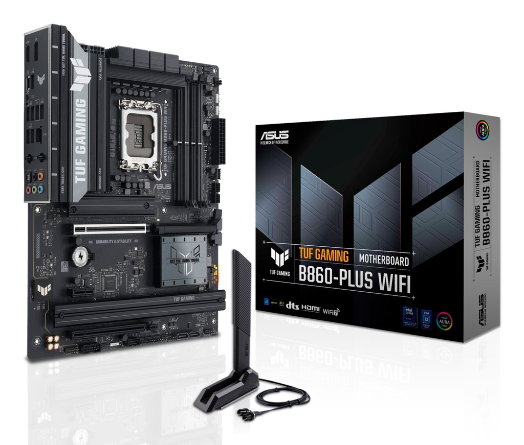 [90MB1JL0-M0EAY0] ASUS TUF GAMING B860-PLUS WIFI Intel B860 LGA 1851 (Socket V1) ATX