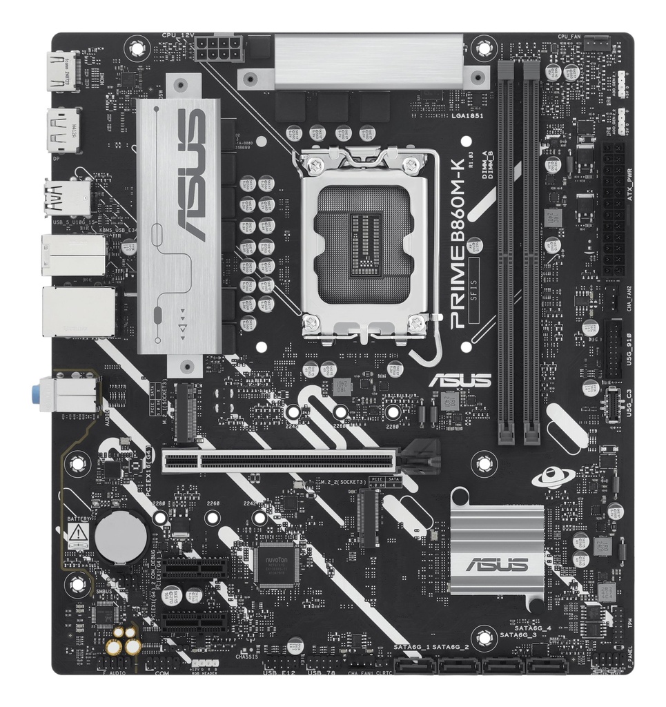 [90MB1JT0-M0EAY0] ASUS PRIME B860M-K Intel B860 LGA 1851 (Socket V1) micro ATX