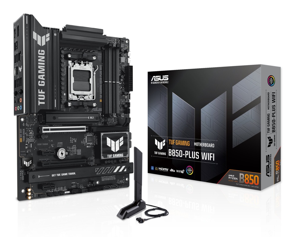 Scheda Madre Asus TUF Gaming B850-Plus WiFi AM5 DDR5 ATX Nero